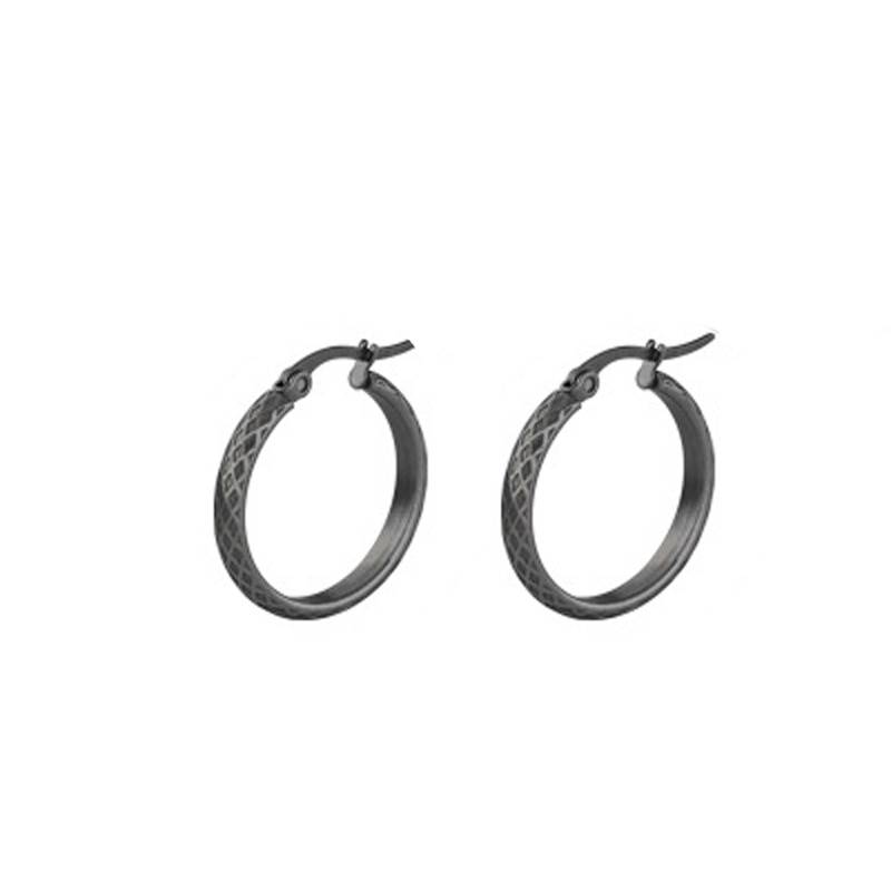 RELATE Stainless Steel Hoop Earrings