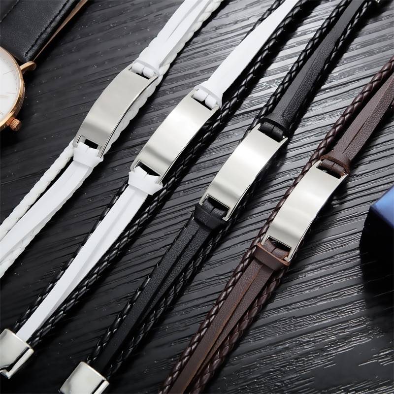 AZIZ – Multiple Layers Vintage Leather Bracelet