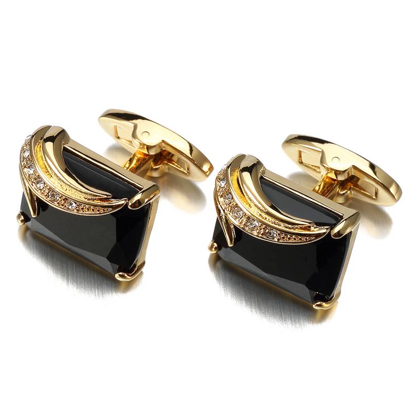 AUSTIN- Luxurious Square Crystal Cufflinks for Men