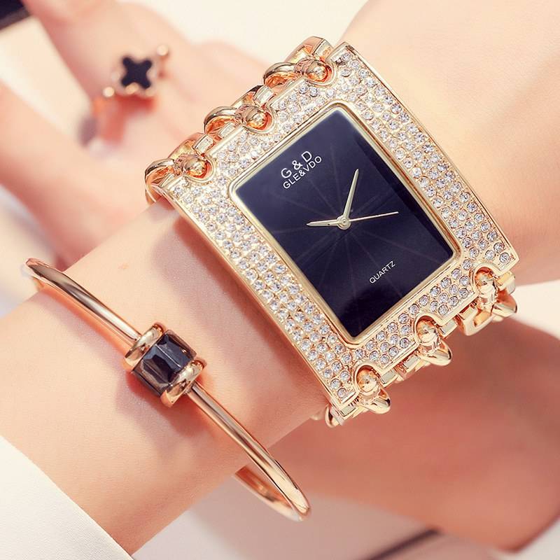GRAND – Elegant Stainless Steel Ladies Wristwatch