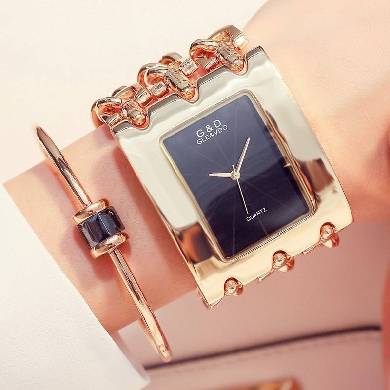 GRAND – Elegant Stainless Steel Ladies Wristwatch