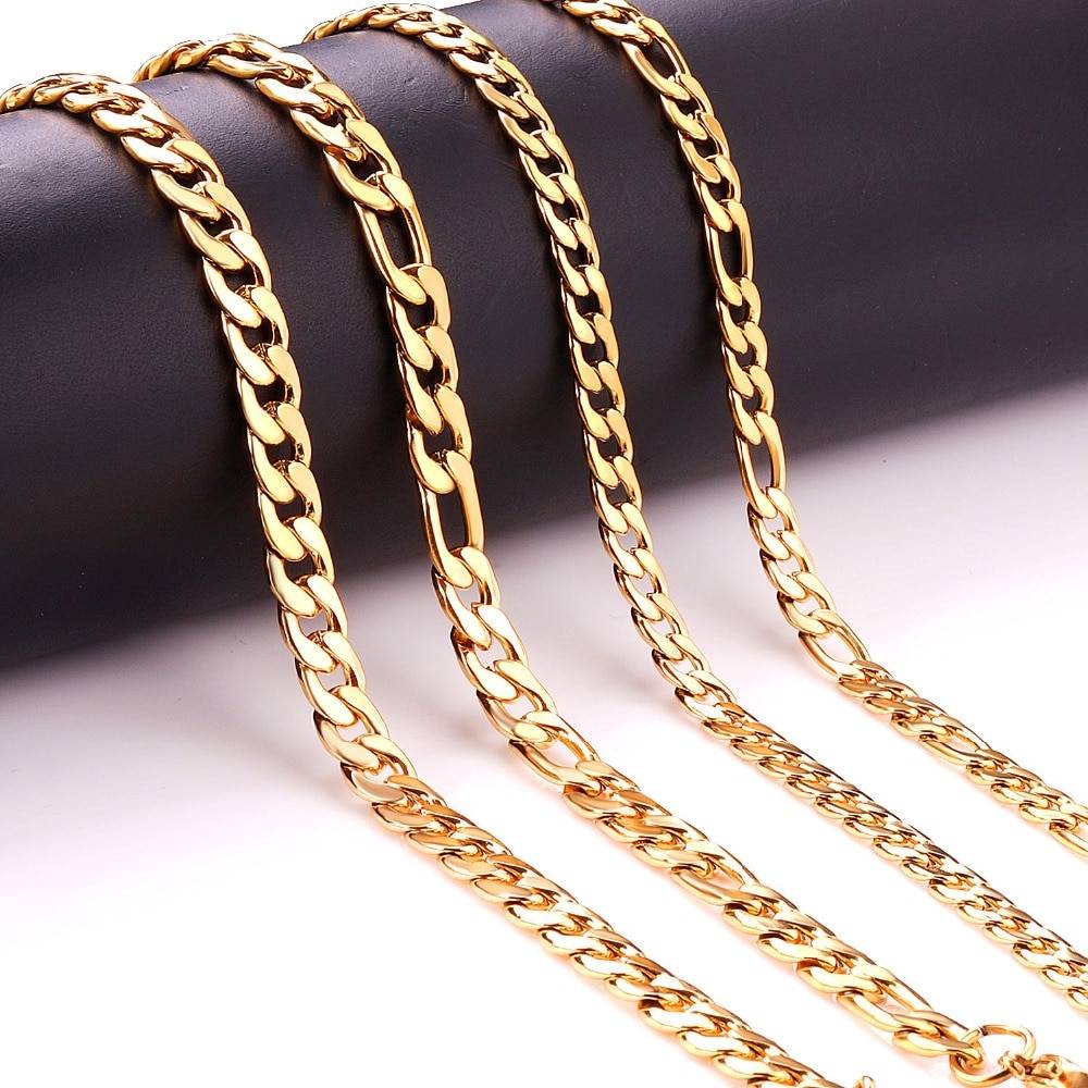 Unisex Stainless Steel Chain Necklace