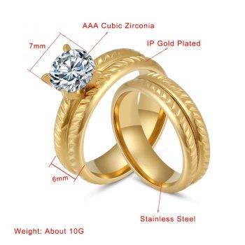 Ring Size: 7 Main Stone Color: 1118 Metal Color: Gold-color