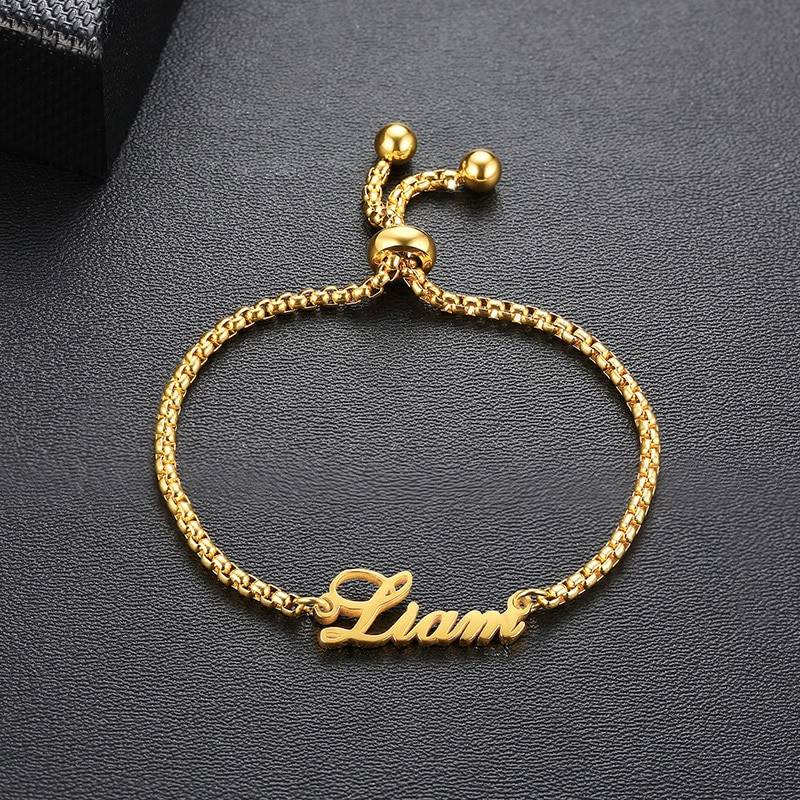 Adjustable Custom Name Bracelet for Women Bracelets 8d255f28538fbae46aeae7: style 1|style 2|style 3