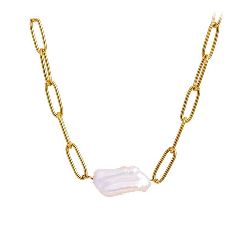Stylish Natural Pearl Pendant Necklace and Bracelet – SALLY Chain Necklace Necklaces for Women Pendant Necklace 8d255f28538fbae46aeae7: YH1484A Necklace|YH1486A Bracelet